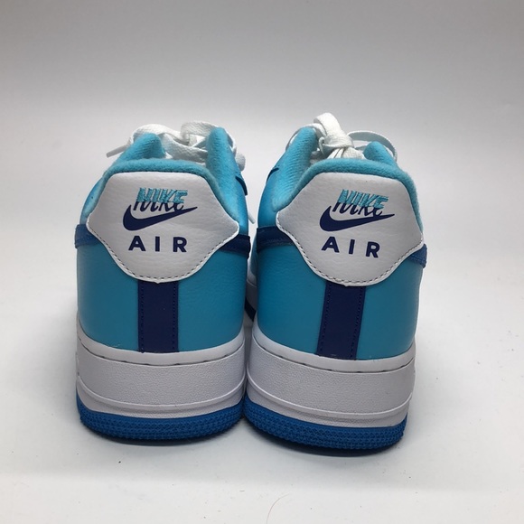 Mens Nike Air Force 1 ‘07 LV8 Blue/White DZ2522-100 NWOB - Picture 4 of 5